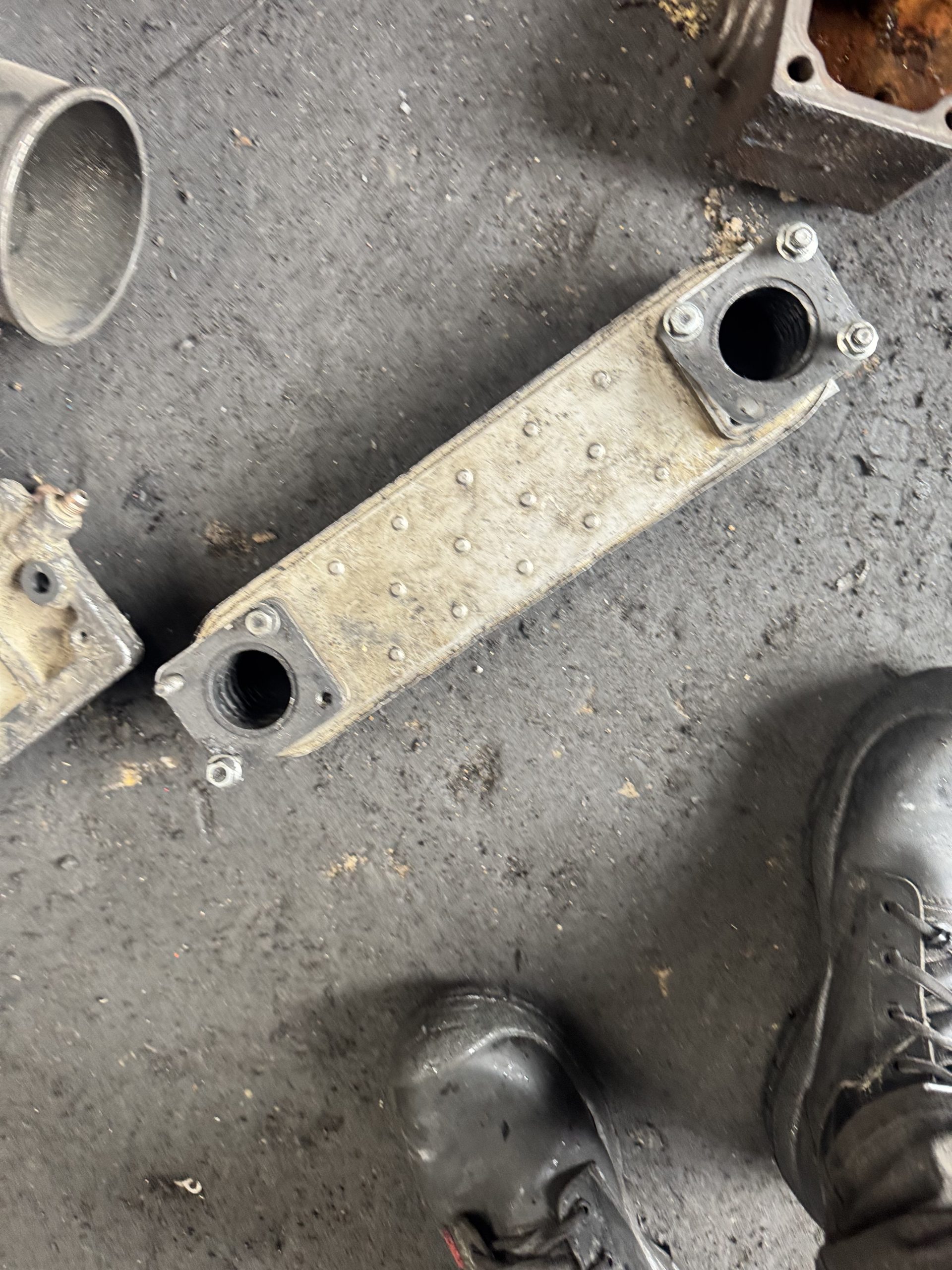 panal enfridor de hitachi isuzu 6sd1 ex 300