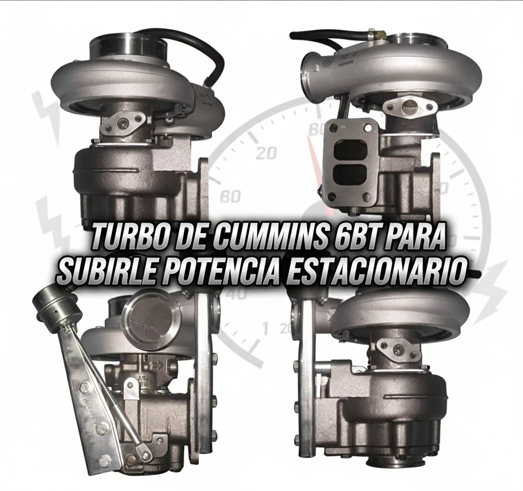 🔧 Turbo para Motor Cummins 6BT Diésel