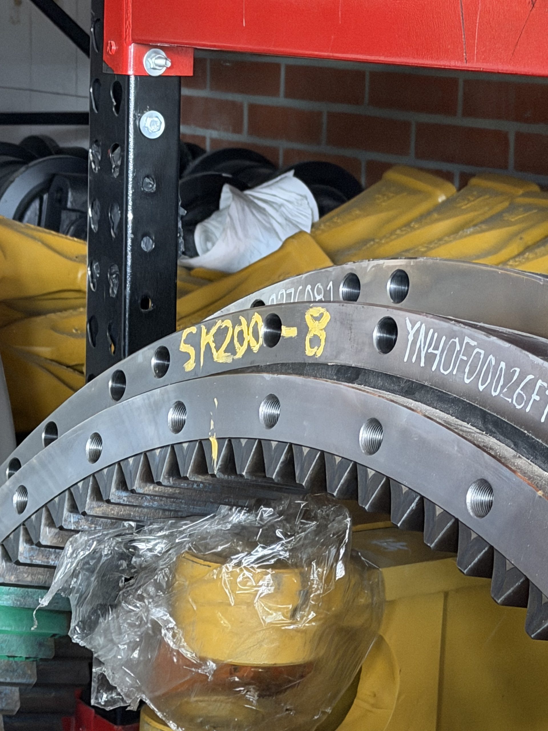 🚜 TORNAMESA / CORONA DE GIRO PARA MAQUINARIA PESADA KOBELKO HITACHI CATERPILLAR