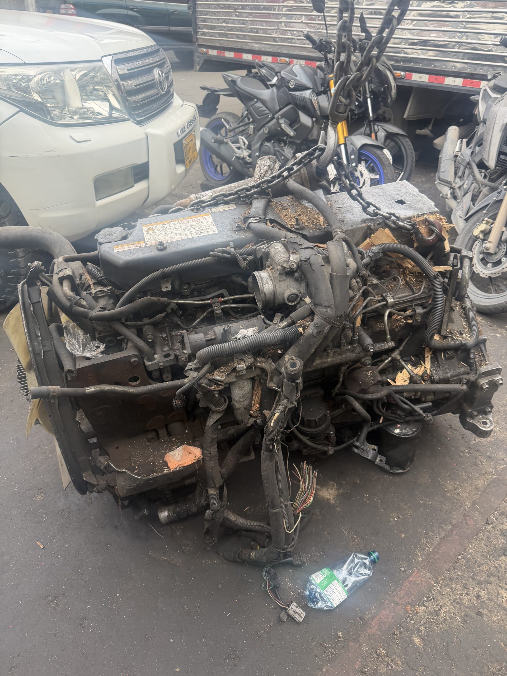Motor Diesel Isuzu 6HK1 – Importado | Camiones FVR, FVZ,FTR y Maquinaria Pesada - Imagen 2