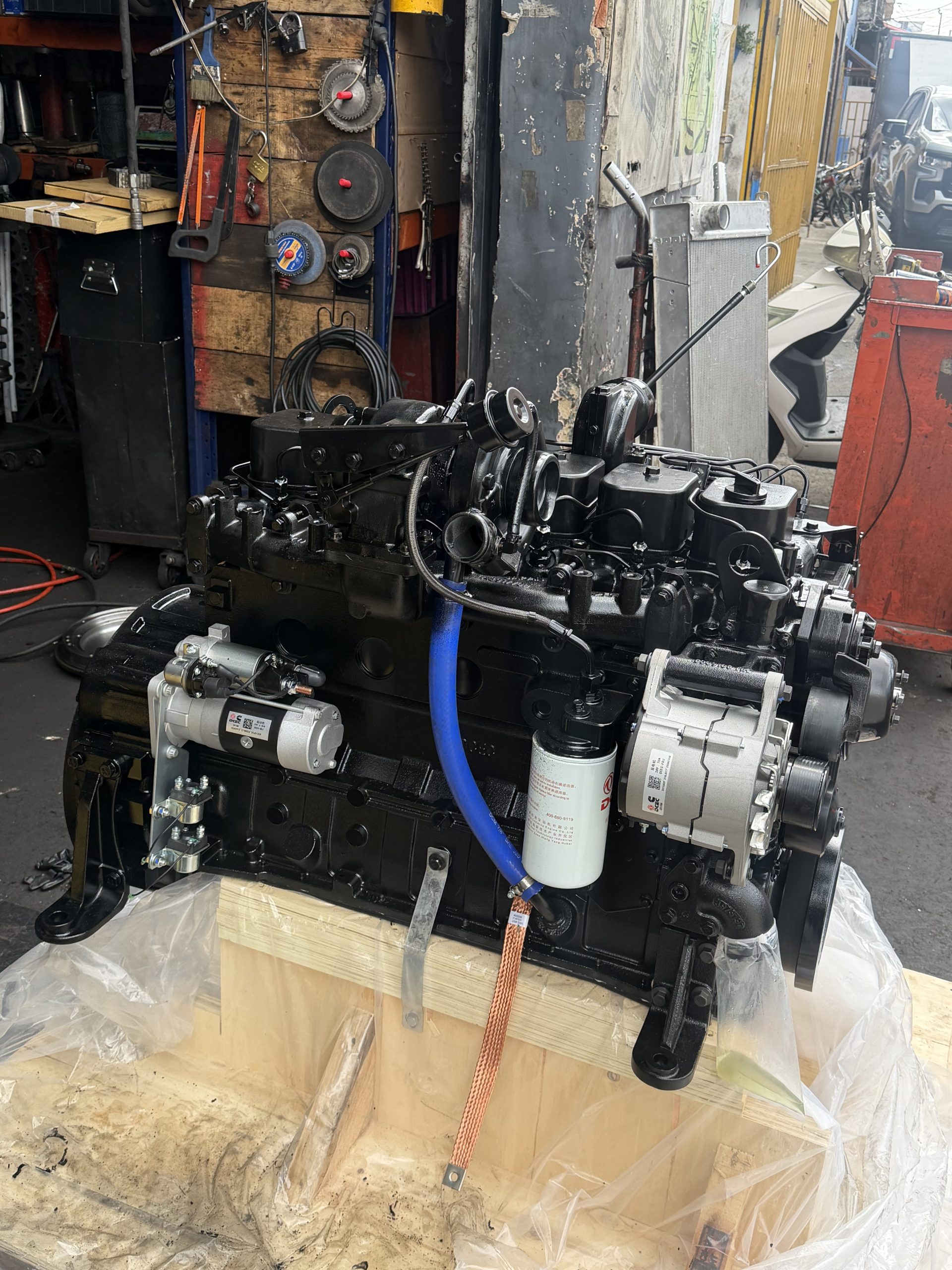 🚜 MOTOR CUMMINS 6BT NUEVO PARA MAQUINARIA HYUNDAI Y KOBELCO 🚜 - Imagen 2