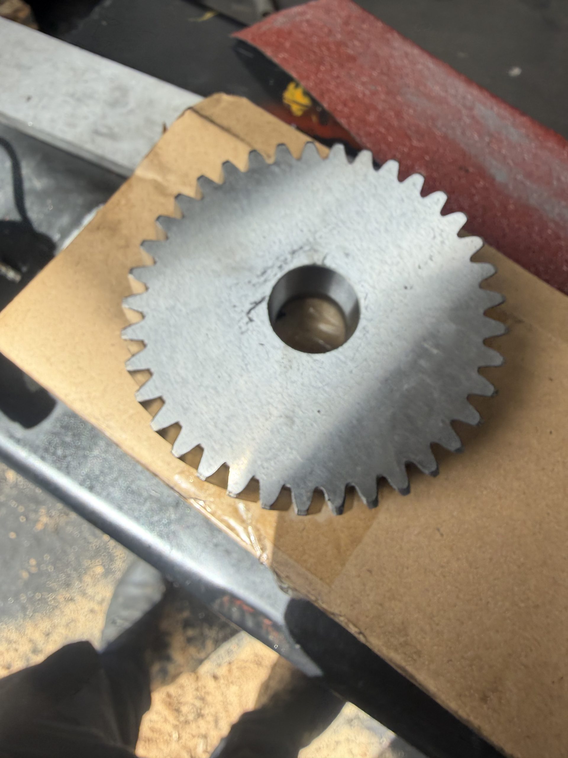 ⚙️ PIÑÓN DE MOTOR CUMMINS 4BT, 6BT Y 6CT PARA COMPRESOR O ACCESORIOS ⚙️