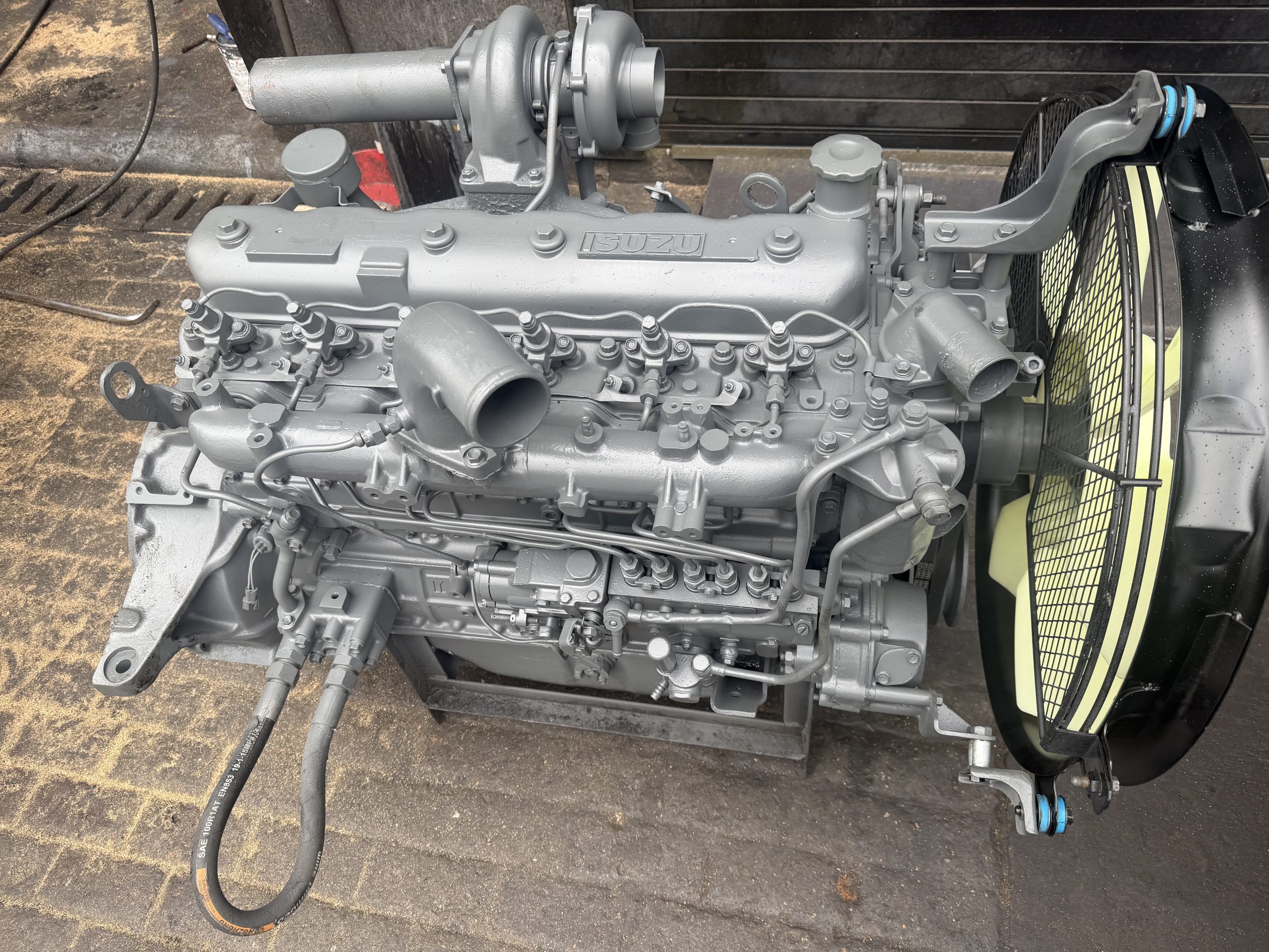 🔧 MOTOR ISUZU 6BG1T REMANUFACTURADO – HITACHI ZX200