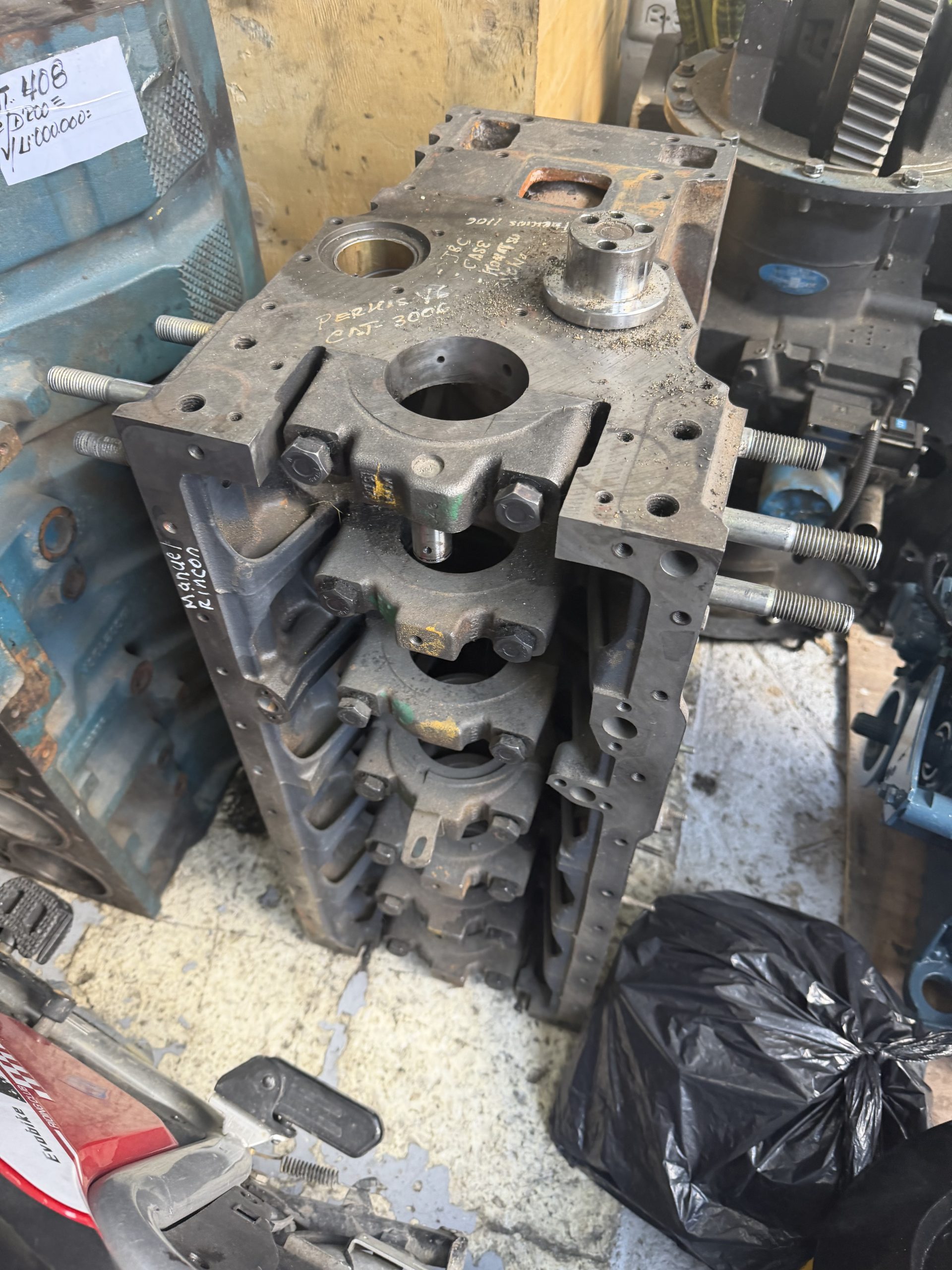 BLOQUE DE MOTOR PERKINS 1106
