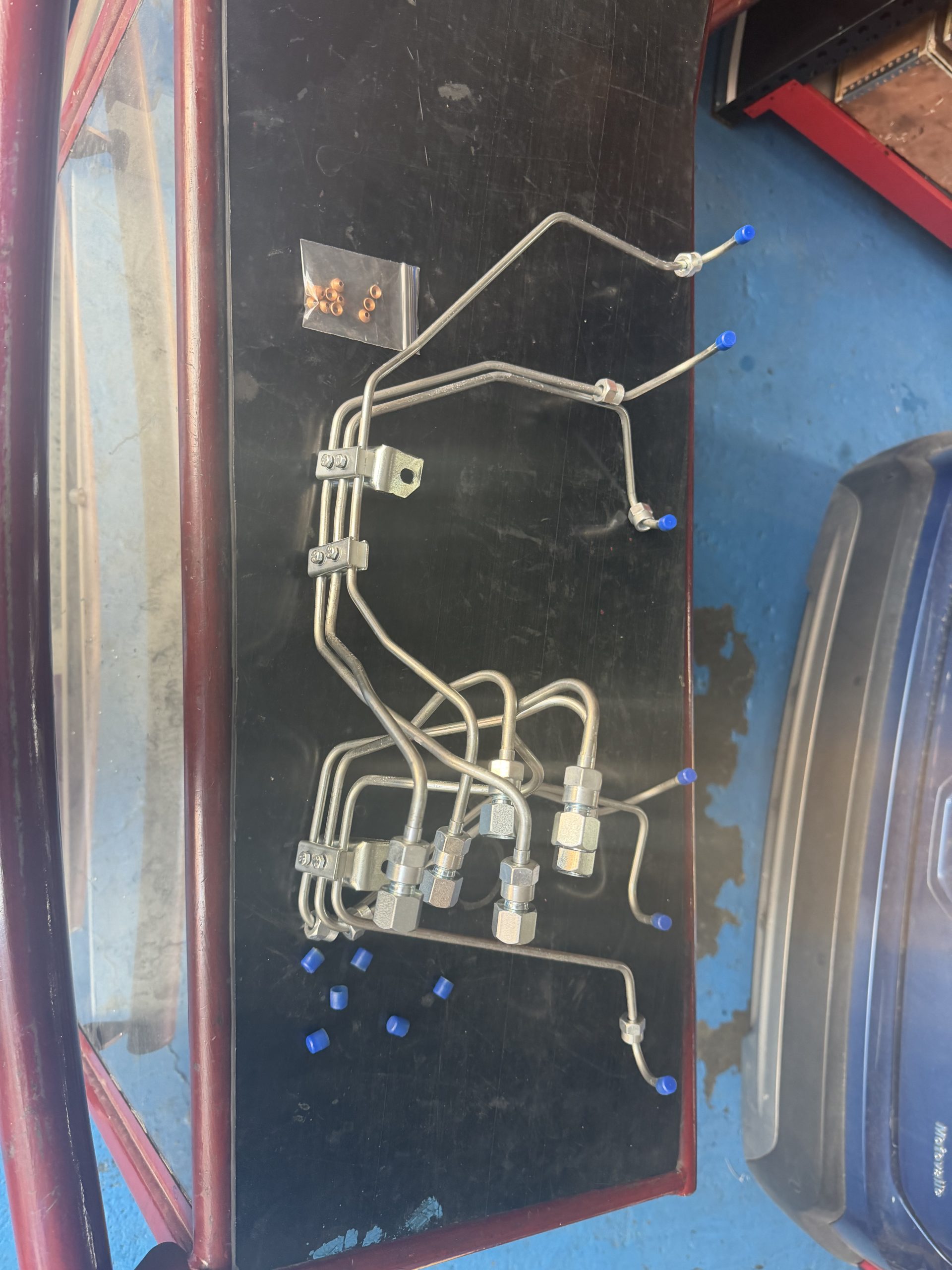 TUBERÍAS DE INYECCIÓN CUMMINS 6BT – BOMBA ROTATIVA - Imagen 2